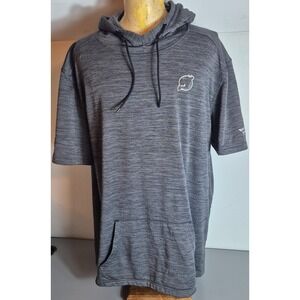 New Jersey Devils NHL Fanatics Mens Short Sleeve Thermal Hoodie 3XL Gray